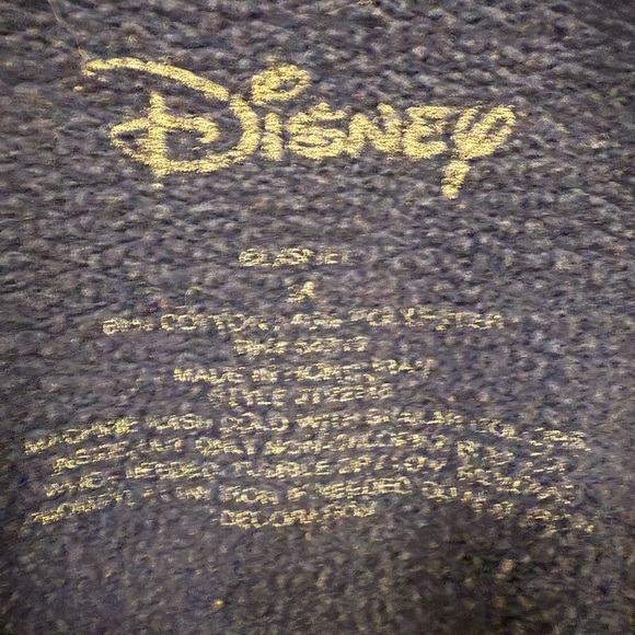 Disney Aristocats Sweatshirt Navy Blue Fleece Marie Toulouse Duchess Size M - Picture 3 of 3